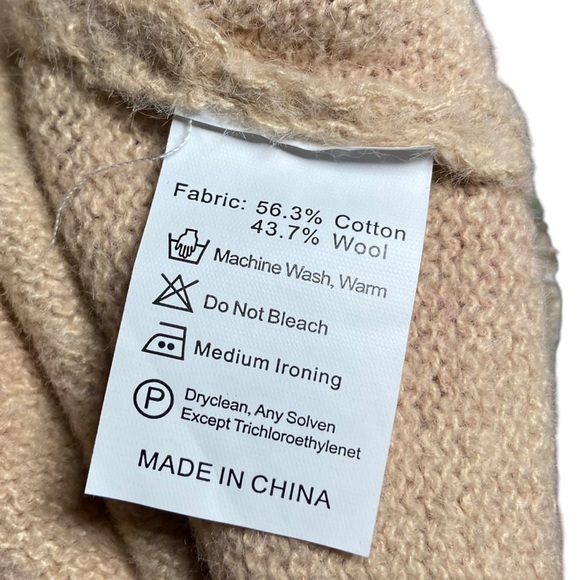 NWT YESNO Cottagecore Patchwork Cardigan Cotton Wool Kantha Button 3XL Colorful - Picture 4 of 7